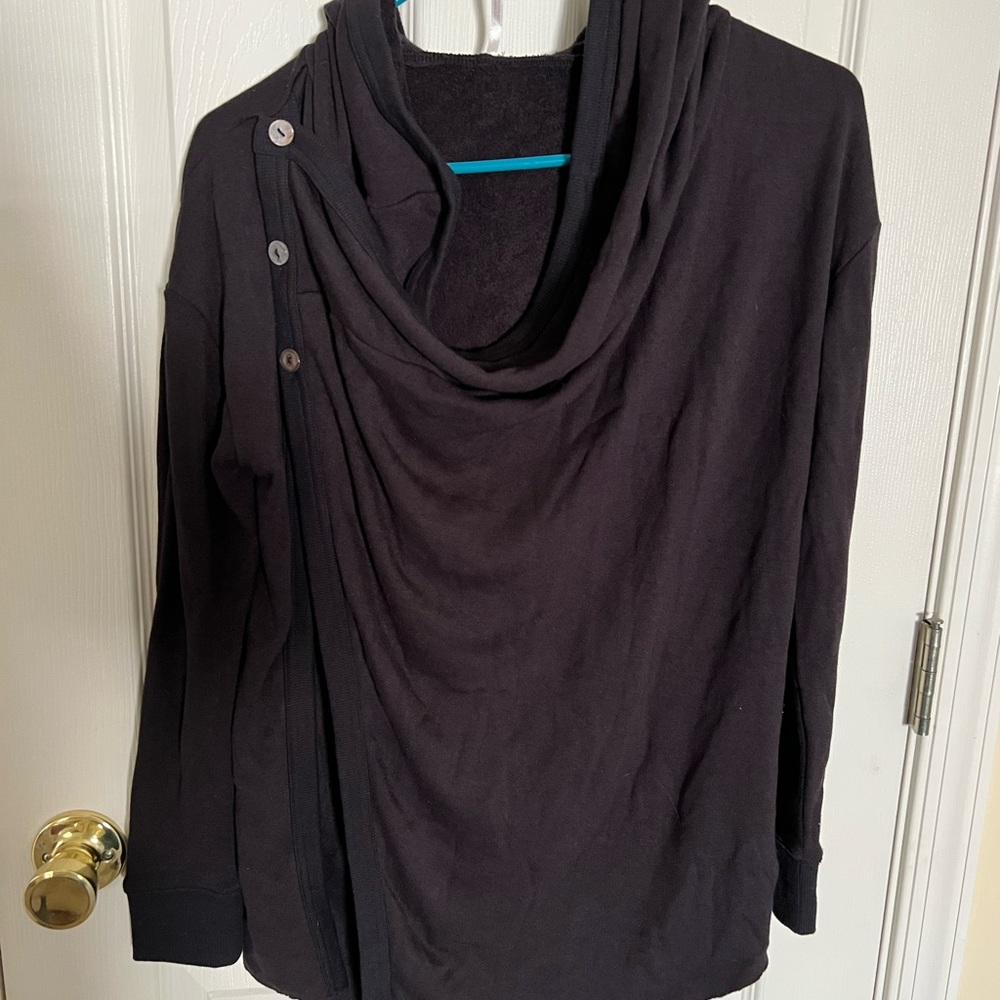Free People Wrap Ruffle Cardi - Picture 1 of 7